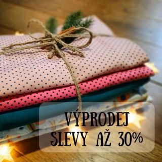🌟 VÝPRODEJ na konci listopadu! 🌟 Získejte naše přírodní látky se slevou až 30% a vytvořte ty nejkrásnější vánoční dárky...